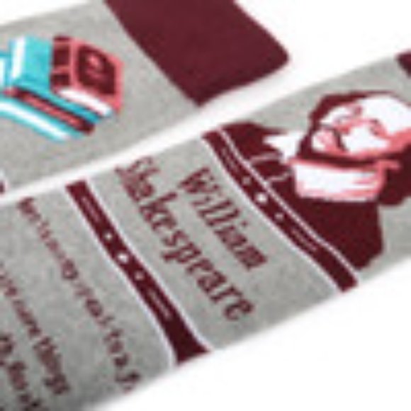 Men's William Shakespeare Novelty Socks - NWT - Picture 3 of 6